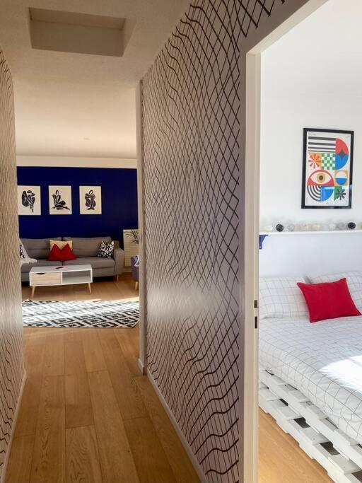 Charmant Appartement Pop - Arty Thonon-les-Bains Bagian luar foto