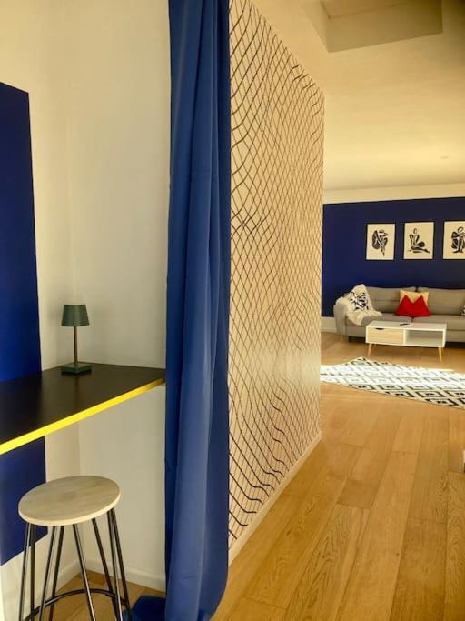 Charmant Appartement Pop - Arty Thonon-les-Bains Bagian luar foto